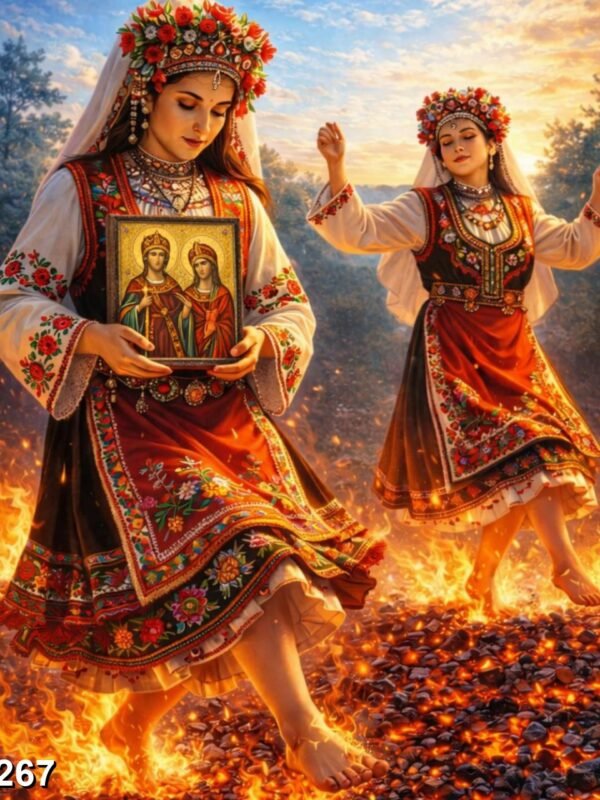 Диамантен гоблен „Нестинарки“ 267 · 50×40 см